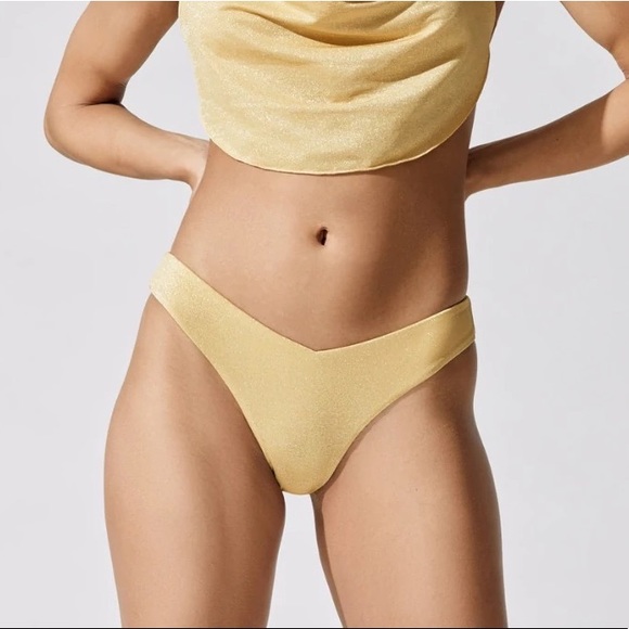 WeWoreWhat DELILAH GLITTER BIKINI BOTTOM - Picture 4 of 8